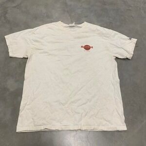 Vintage y2k 90s spellout white Hard Rock Cafe St. Louis music rock band shirt